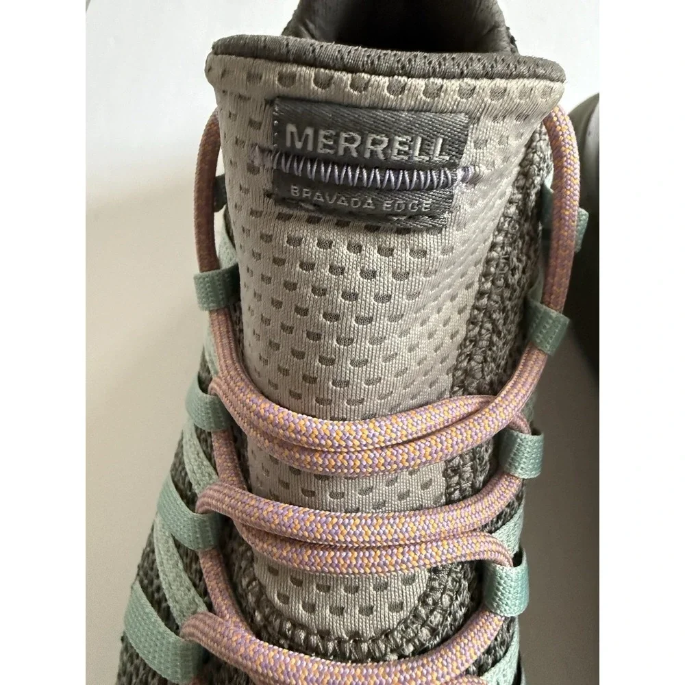 Merrill Bravada Women's Gray Sneaker Sz 8W - Picture 2 of 7